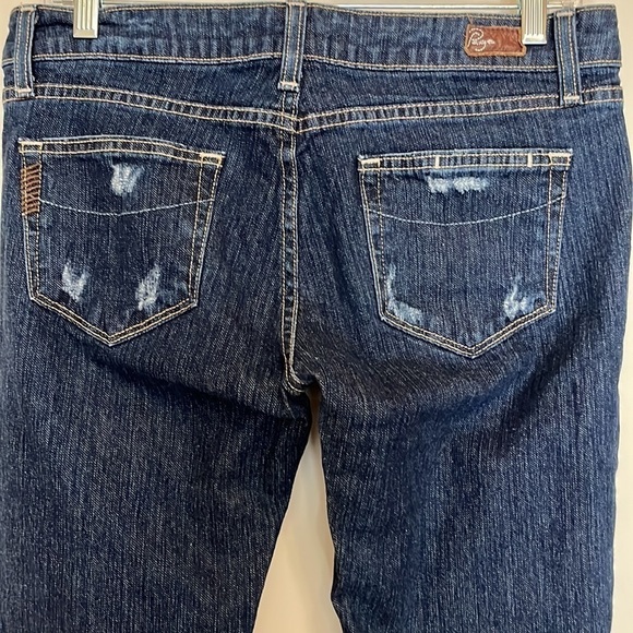 Paige Skyline Skinny Distressed Denim Jeans Women’s Size 29 - Picture 6 of 9